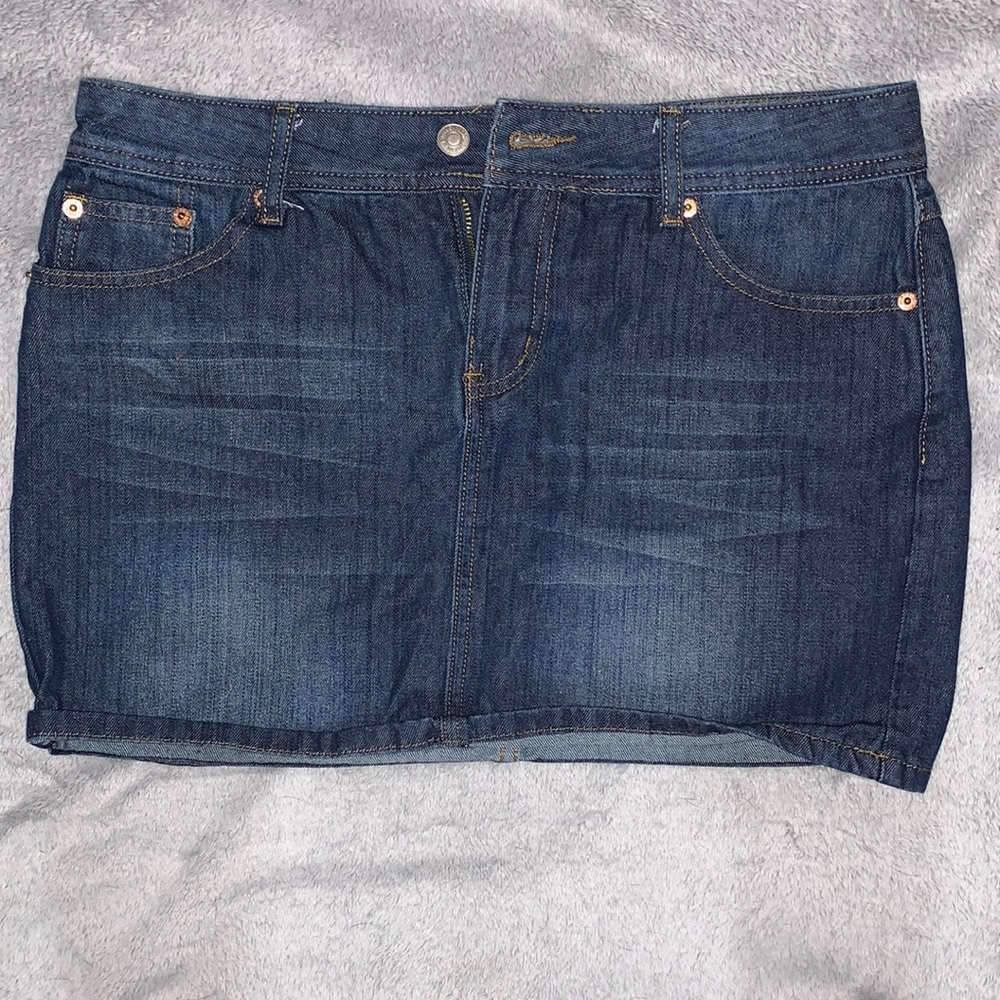 Jean skirt
